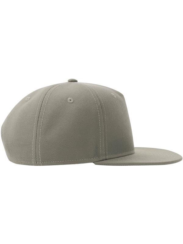 Atlantis Snapback Flat Visor 5 Panel Sustainable Cap Adult