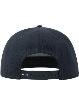 Atlantis Snapback Flat Visor 5 Panel Sustainable Cap Adult - Image 13