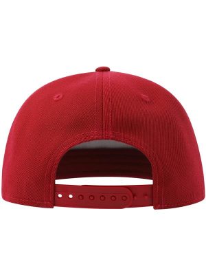Atlantis Snapback Flat Visor 5 Panel Sustainable Cap Adult - Image 17