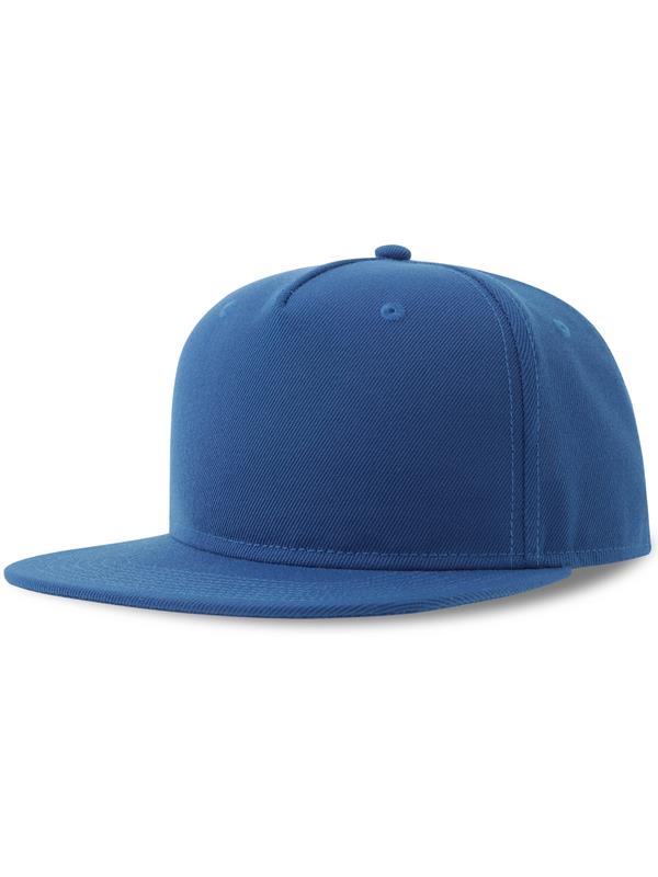 Atlantis Snapback Flat Visor 5 Panel Sustainable Cap Adult