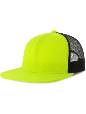 Atlantis Snapback Mesh 6 Panel Sustainable Trucker Cap Adult - Image 25
