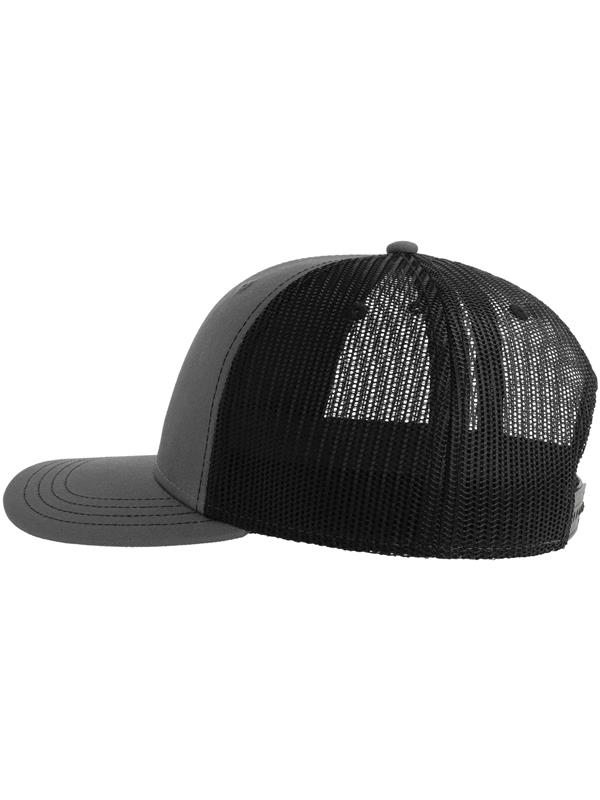 Atlantis Sonic S 6 Panel Structured Mid Profile Mid Visor Contrast Organic Trucker Cap Adult