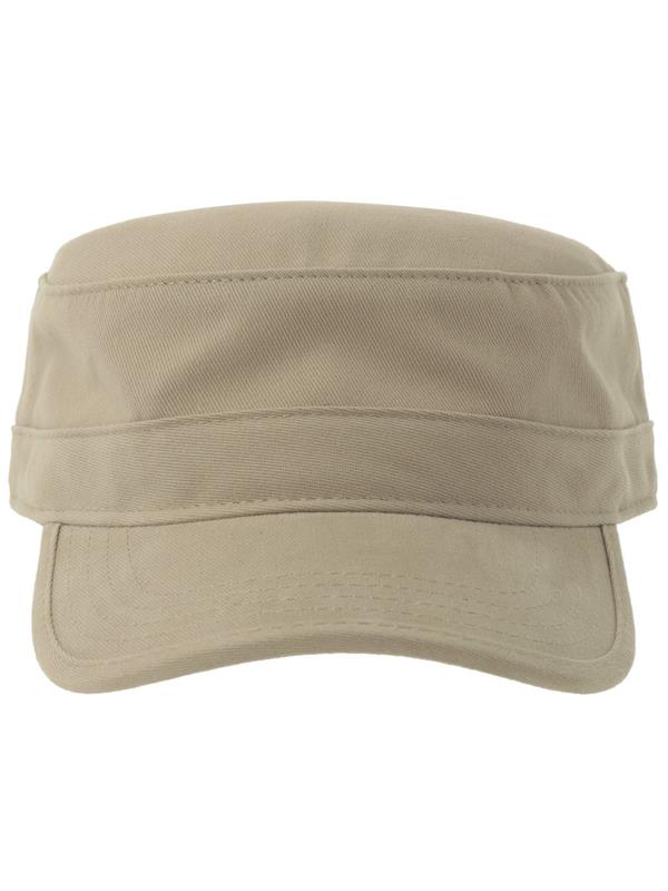 Atlantis Tank S 1 Panel Unstructured Curved Visor Organic Military Cap Adult