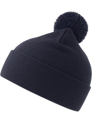 Atlantis Wind S Pompom Recycled Beanie Double Skin Cuffed - Image 4