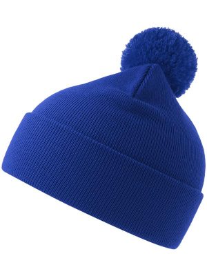 Atlantis Wind S Pompom Recycled Beanie Double Skin Cuffed - Image 7