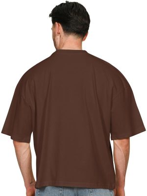 Casual Classics Premium Combed 220 Boxy Oversize Fit Extended Neck Tee Adult - Image 20