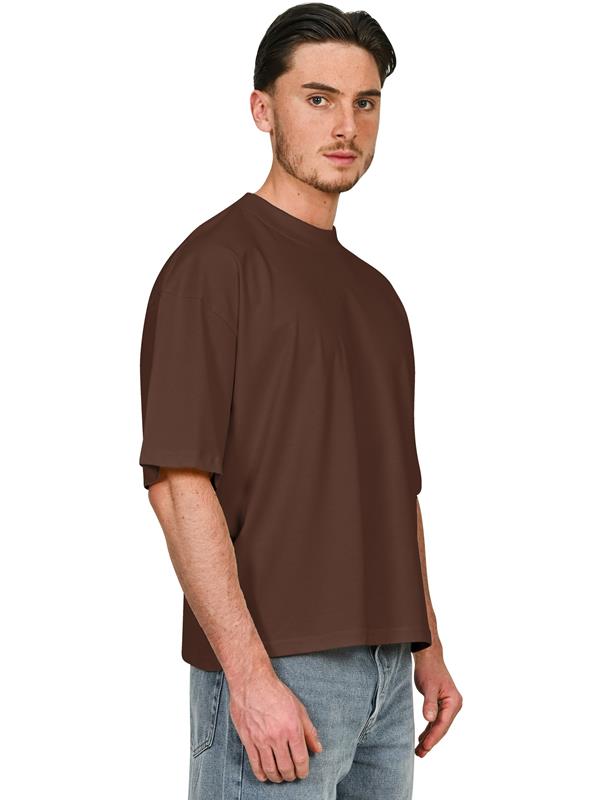 Casual Classics Premium Combed 220 Boxy Oversize Fit Extended Neck Tee Adult