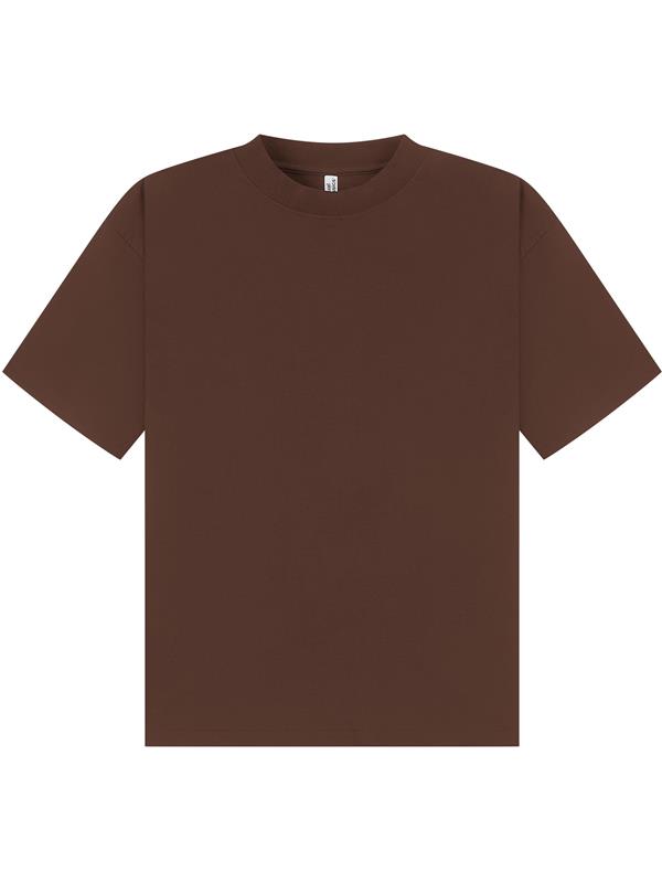 Casual Classics Premium Combed 220 Boxy Oversize Fit Extended Neck Tee Adult