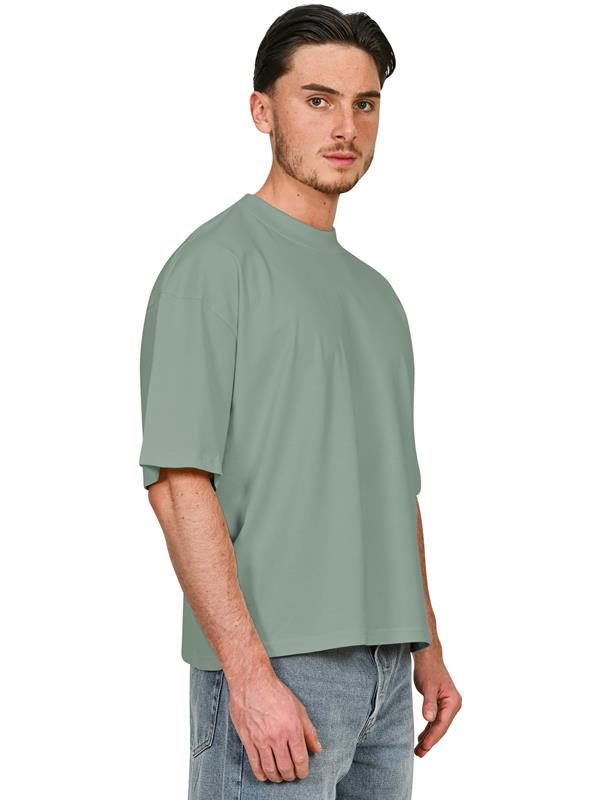 Casual Classics Premium Combed 220 Boxy Oversize Fit Extended Neck Tee Adult