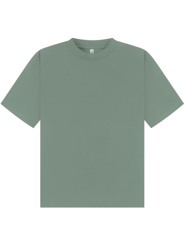 Casual Classics Premium Combed 220 Boxy Oversize Fit Extended Neck Tee Adult