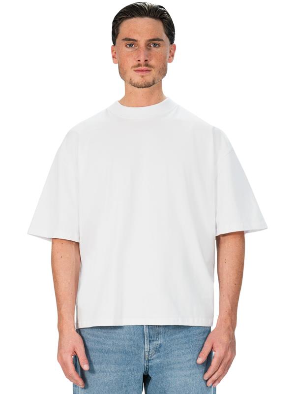 Casual Classics Premium Combed 220 Boxy Oversize Fit Extended Neck Tee Adult