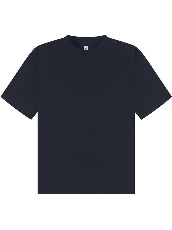 Casual Classics Premium Combed 220 Boxy Oversize Fit Extended Neck Tee Adult