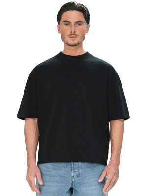 Casual Classics Premium Combed 220 Boxy Oversize Fit Extended Neck Tee Adult - Image 3