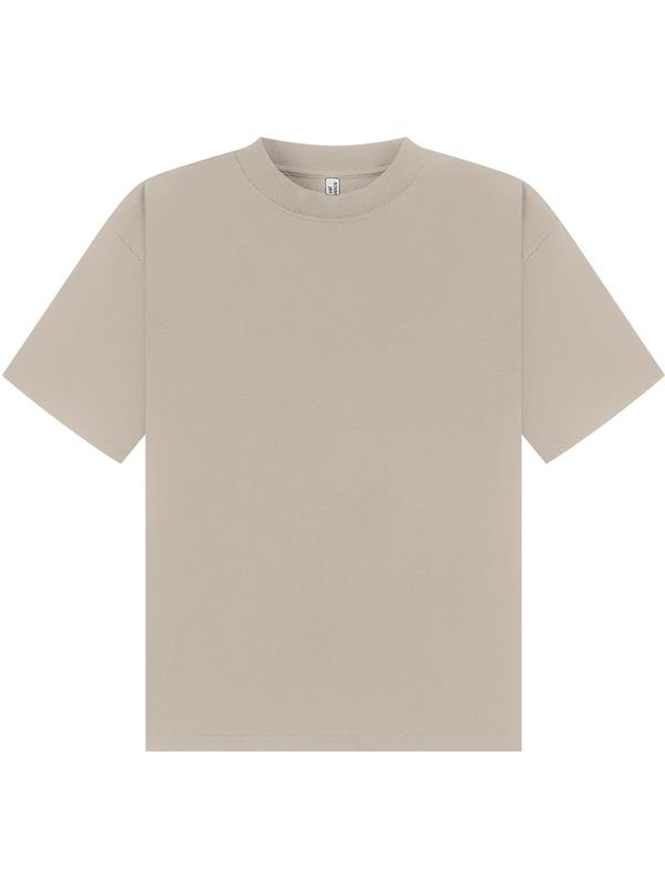 Casual Classics Premium Combed 220 Boxy Oversize Fit Extended Neck Tee Adult