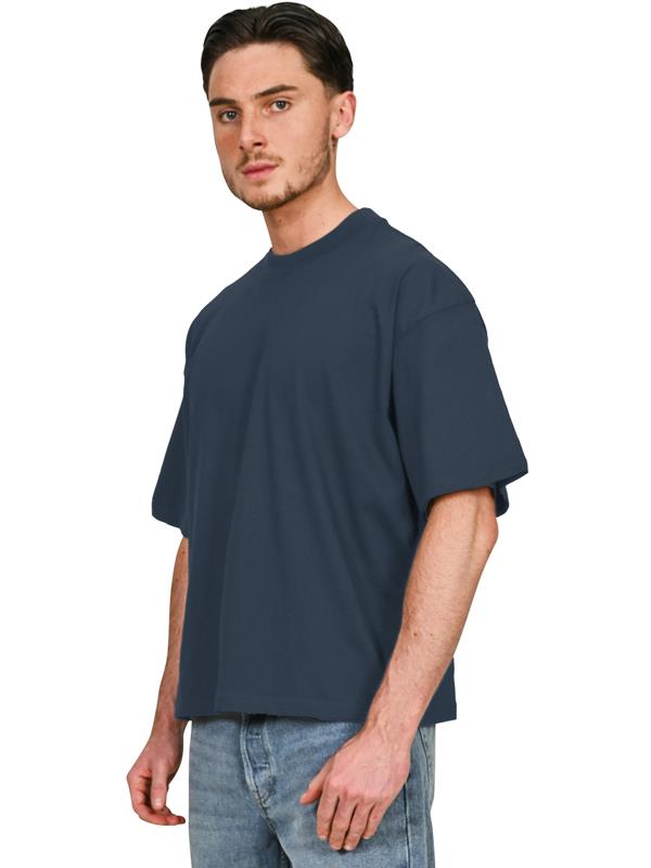 Casual Classics Premium Combed 220 Boxy Oversize Fit Extended Neck Tee Adult