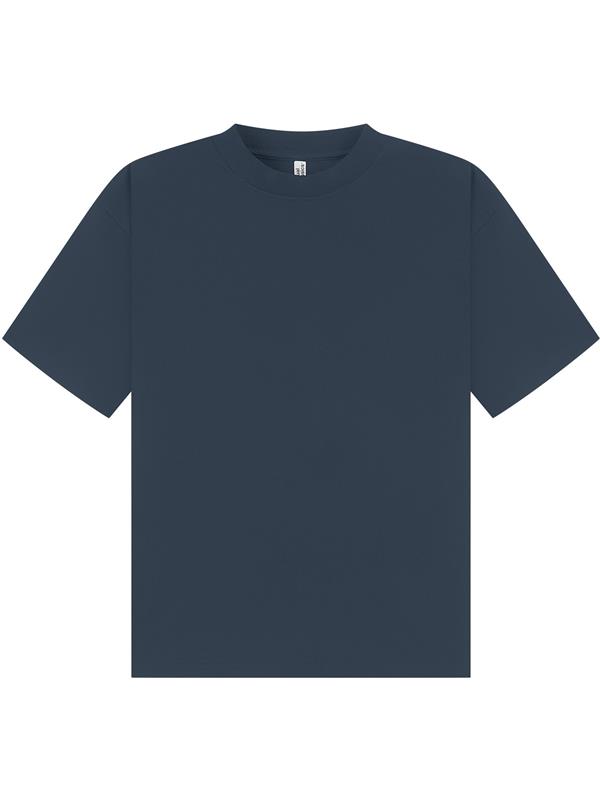 Casual Classics Premium Combed 220 Boxy Oversize Fit Extended Neck Tee Adult