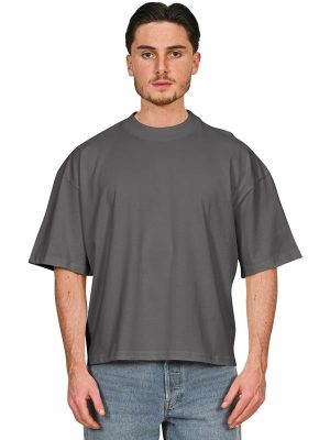 Casual Classics Premium Combed 220 Boxy Oversize Fit Extended Neck Tee Adult - Image 14