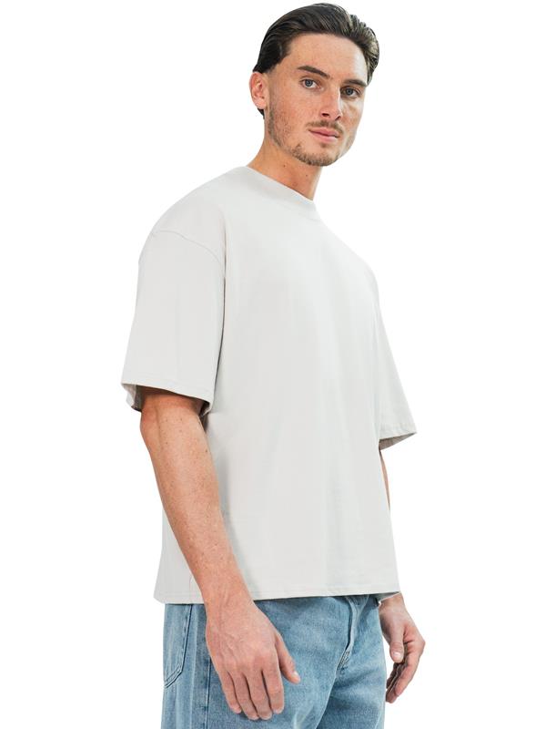 Casual Classics Premium Combed 220 Boxy Oversize Fit Extended Neck Tee Adult