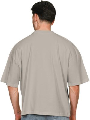Casual Classics Premium Combed 220 Boxy Oversize Fit Extended Neck Tee Adult - Image 72