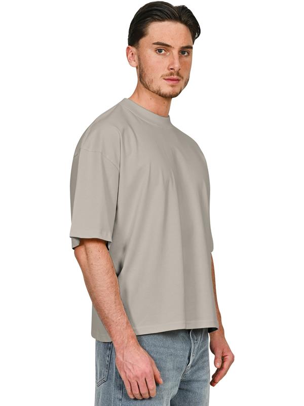 Casual Classics Premium Combed 220 Boxy Oversize Fit Extended Neck Tee Adult