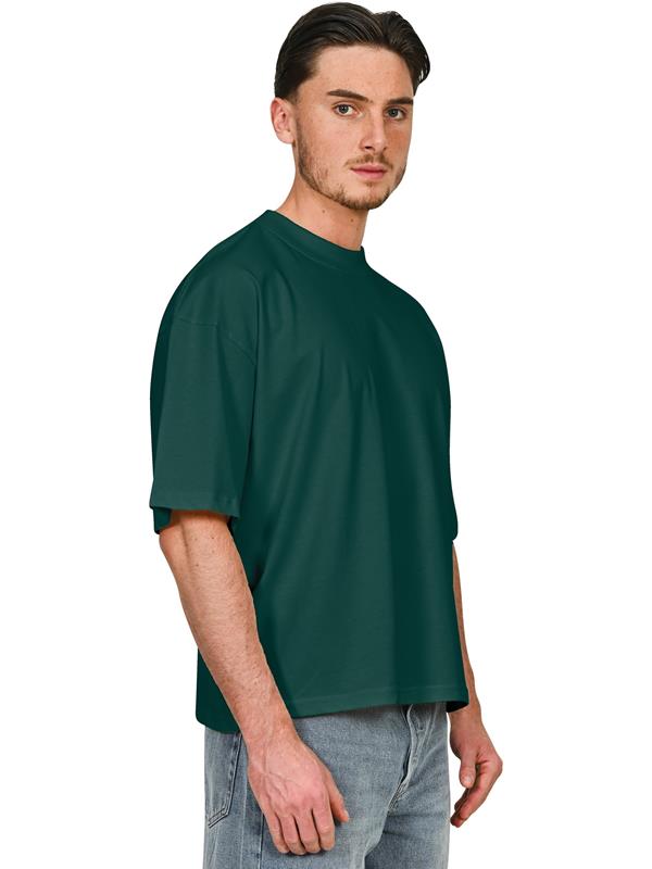Casual Classics Premium Combed 220 Boxy Oversize Fit Extended Neck Tee Adult