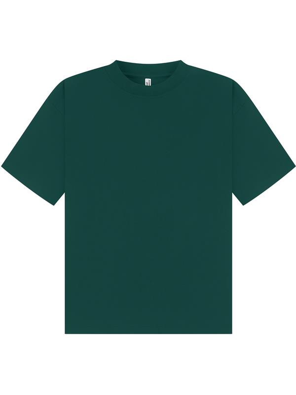 Casual Classics Premium Combed 220 Boxy Oversize Fit Extended Neck Tee Adult