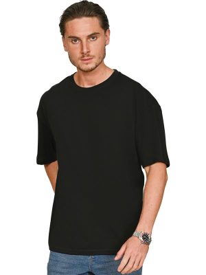 Casual Classics Core Ringspun 150 Oversize Fit Tee Adult - Image 2