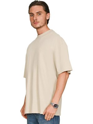 Casual Classics Core Combed 180 Oversize Fit Extended Neck Tee Tall Adult - Image 29