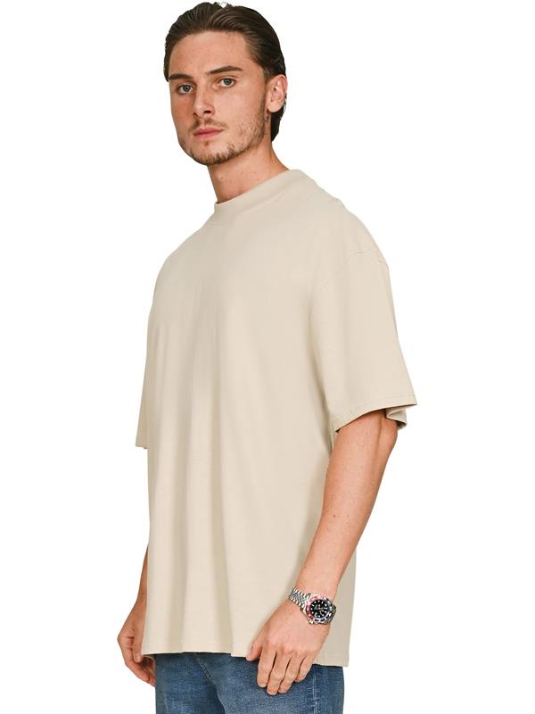 Casual Classics Core Combed 180 Oversize Fit Extended Neck Tee Tall Adult