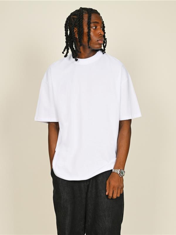 Casual Classics Core Combed 180 Oversize Fit Extended Neck Tee Tall Adult