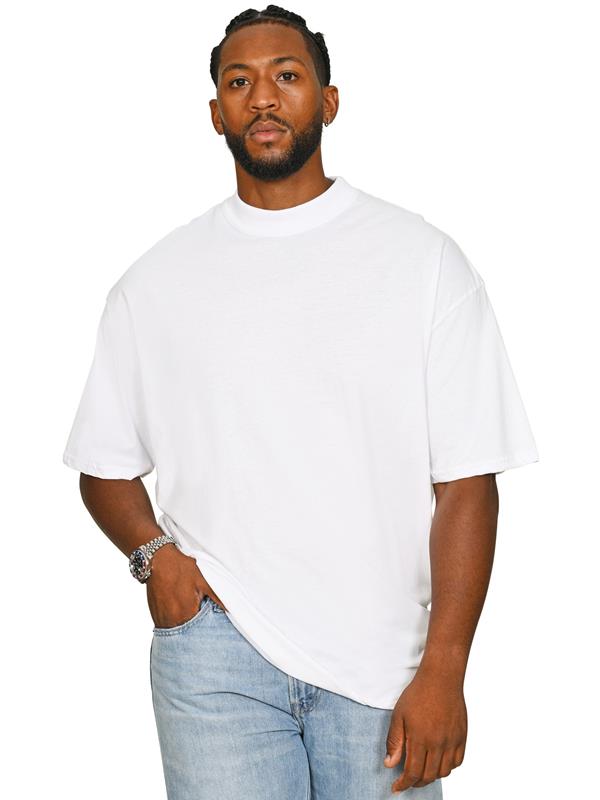 Casual Classics Core Ringspun 150 Oversize Fit Extended Neck Tee Tall Adult