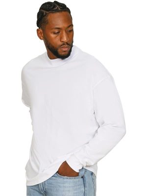 Casual Classics Core Combed 180 Oversize Fit Extended Neck LS Tee Adult - Image 14