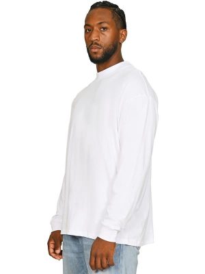 Casual Classics Core Combed 180 Oversize Fit Extended Neck LS Tee Adult - Image 17