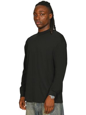 Casual Classics Core Combed 180 Oversize Fit Extended Neck LS Tee Adult - Image 5