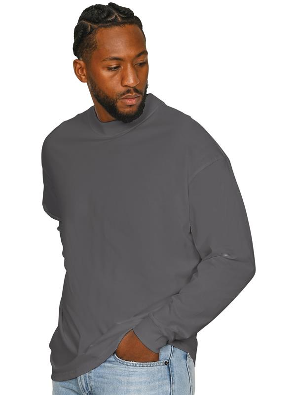 Casual Classics Core Combed 180 Oversize Fit Extended Neck LS Tee Adult