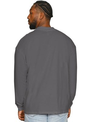 Casual Classics Core Combed 180 Oversize Fit Extended Neck LS Tee Adult - Image 10