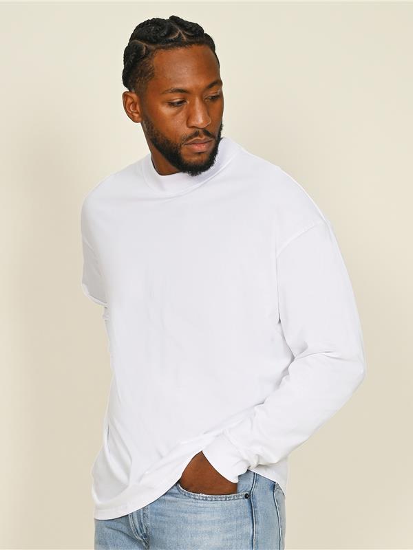 Casual Classics Core Combed 180 Oversize Fit Extended Neck LS Tee Adult