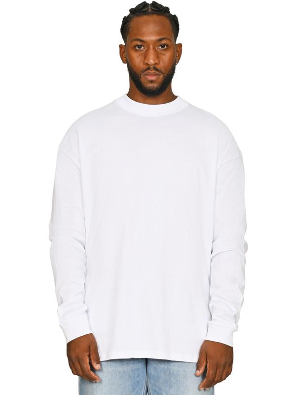 Casual Classics Core Combed 180 Oversize Fit Extended Neck LS Tee Tall Adult