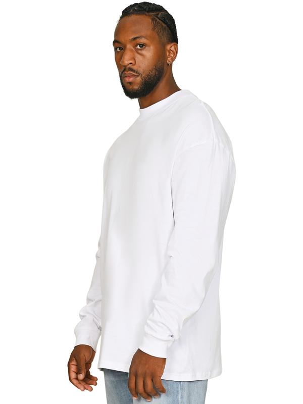 Casual Classics Core Combed 180 Oversize Fit Extended Neck LS Tee Tall Adult