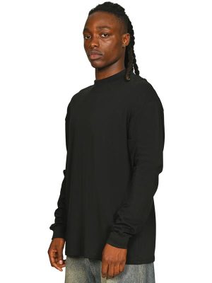 Casual Classics Core Combed 180 Oversize Fit Extended Neck LS Tee Tall Adult - Image 5