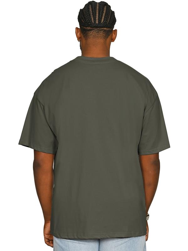 Casual Classics Premium Combed 220 Oversize Fit Extended Neck Tee Adult