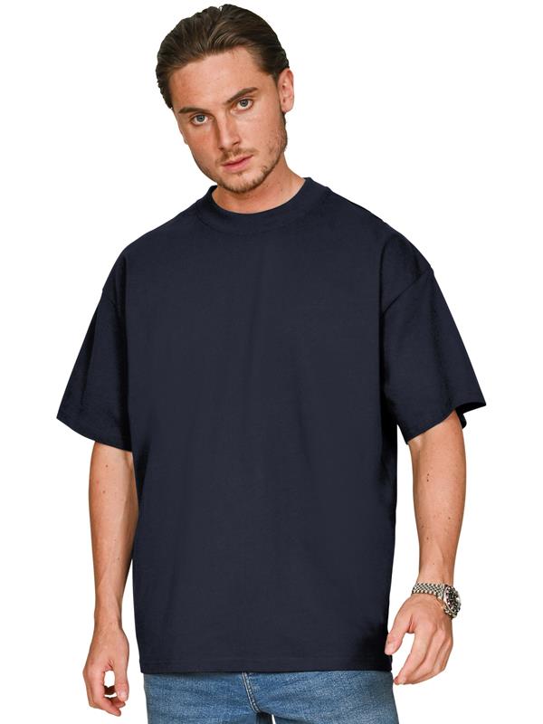 Casual Classics Premium Combed 220 Oversize Fit Extended Neck Tee Adult