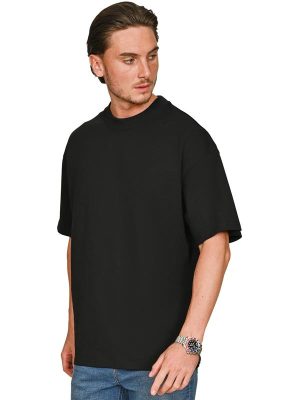 Casual Classics Premium Combed 220 Oversize Fit Extended Neck Tee Adult - Image 2