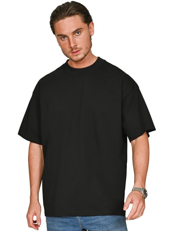 Casual Classics Premium Combed 220 Oversize Fit Extended Neck Tee Adult
