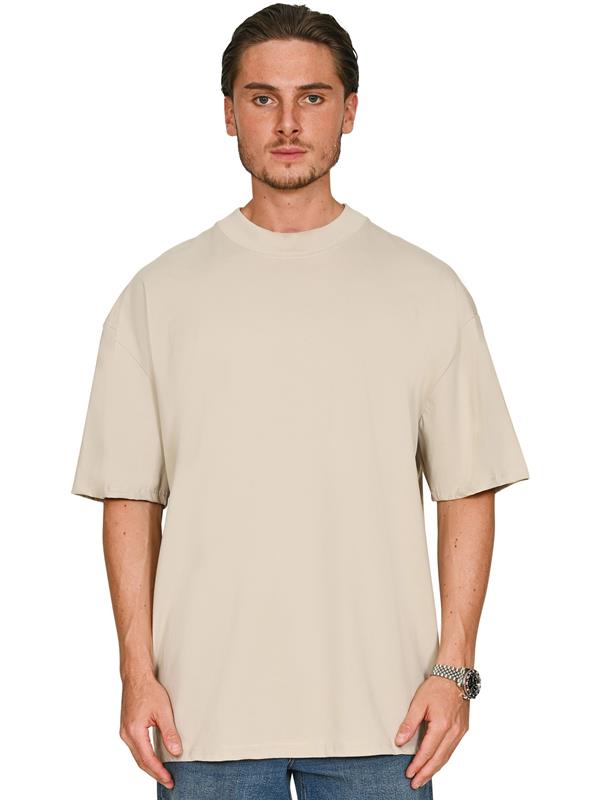 Casual Classics Premium Combed 220 Oversize Fit Extended Neck Tee Tall Adult