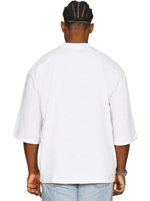 Casual Classics Premium Combed 220 Oversize Fit Extended Neck Half Sleeve Tee Adult - Image 10