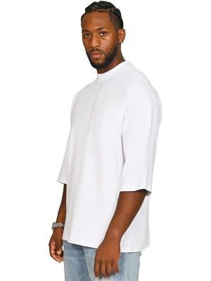 Casual Classics Premium Combed 220 Oversize Fit Extended Neck Half Sleeve Tee Adult - Image 11