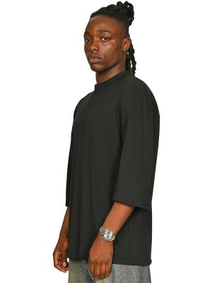 Casual Classics Premium Combed 220 Oversize Fit Extended Neck Half Sleeve Tee Tall Adult - Image 5