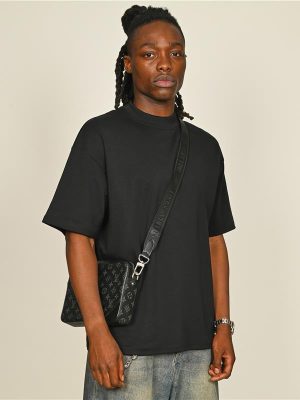 Casual Classics Premium Combed Interlock 240 Oversize Fit Extended Neck Tee Adult - Image 1