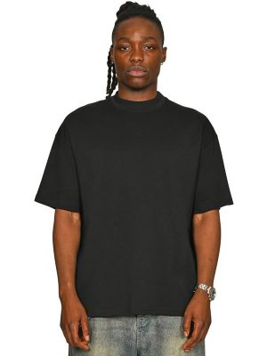 Casual Classics Premium Combed Interlock 240 Oversize Fit Extended Neck Tee Adult - Image 3
